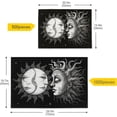 thumbnail image 4 of Sun and Moon Wooden Jigsaw Puzzles, Intellectual Entertainment Educational Puzzles Fun Family Game Creative Gift for Friends Parents Grandparents, 500 Pieces, 4 of 6