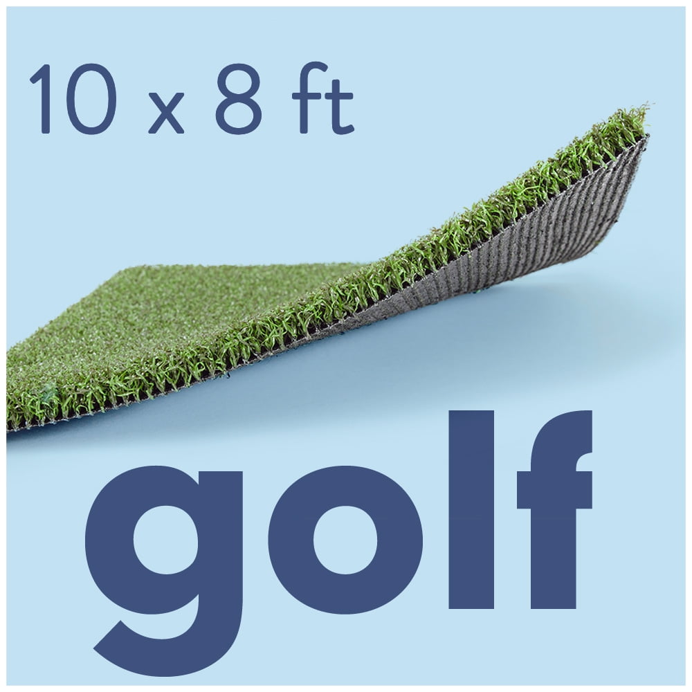 AllGreen Golf 10 x 8 FT Artificial Grass for Golf Putts Indoor/Outdoor Area  Rug