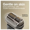 thumbnail image 6 of Braun Series 9 Pro Electric Razor for Men with Clean Station, Rechargeable Wet Dry Shaver, 9465cc, Noble Metal, 6 of 14