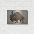 thumbnail image 3 of Luxe Metal Art 'Buffalo Bison III' by Ryan Fowler, Metal Wall Art, 24"x16", 3 of 8