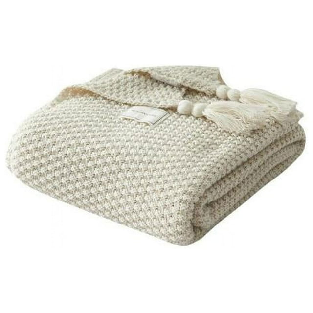 Mustard Throw Blanket for Sofa Couch Office Living Room Home Décor Lightweight Textured Soft