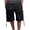 Black, variant on ZZwxWA Shorts for Men Weekly Fashion Plus Size Workwear Clothing Drawstring Casual Printed Trousers Sports Elastic Summer Short Pants Holiday Beach Loose Fit Shorts Quick-Dry Male Pants