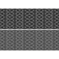thumbnail image 1 of Ahgly Company Indoor Rectangle Patterned Battleship Gray Area Rugs, 2' x 4', 1 of 6