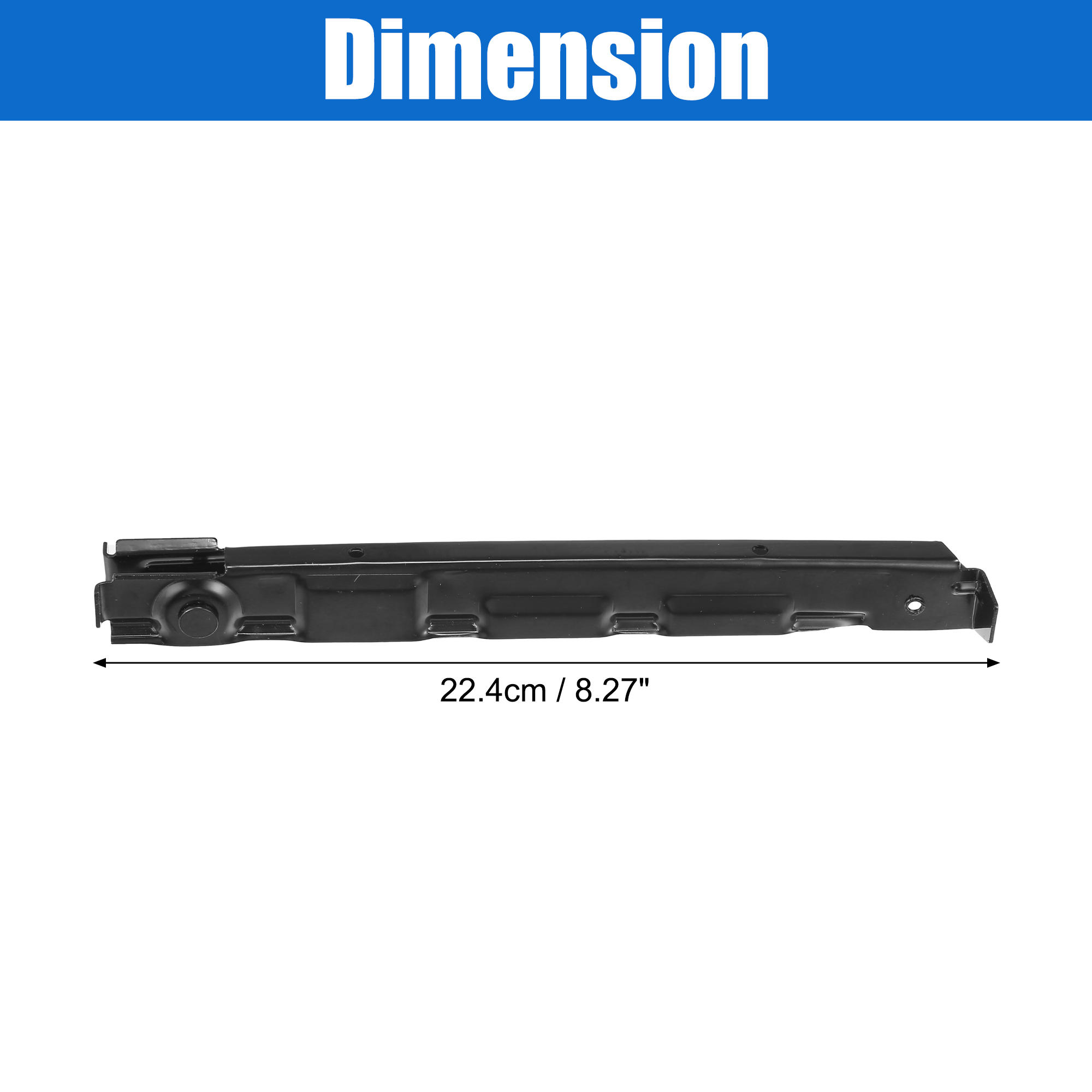 Unique Bargains Front Upper Bumper Cover Bracket for Mercedes E320 E500 2003-2009