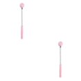 thumbnail image 2 of Minnieouse Herramientas de masaje Masajeador multiusos de mano Palo de golf en forma de martillo de resorte Cuello Debería Salud Mujeres Hombres Rosa 2piezas, 2 of 6