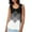 Black, variant on Womens Tank Top Plaid Color Block Sleeveless Summer Casual Slim Fit Camisole Shirts Red XXL