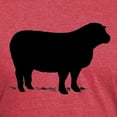 thumbnail image 3 of CafePress - Sheep Men's Deluxe T Shirt - Mens Tri-blend T-Shirt, 3 of 4