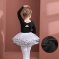 thumbnail image 4 of FLMEI Girls Tutu for Toddler Kids，Fleece Thicken Skirted Leotards Tutu Dance Dress Skirt Dress for 3-11Y, 4 of 9