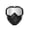 C, variant on - 7.5in Motorcycle Face Mask with Goggles, Windproof Full Face Shield, Anti-Fog Protective Mask for Cycling Skiing Outdoor Sports (B)