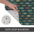 thumbnail image 3 of Kdxio River Freshwater Fish,16" x 24", Non-Slip Front Door Mats,Outdoor Welcome Mat Washable, 3 of 9
