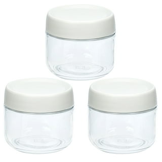 Darware 16oz Empty Candle Jars with Metal Lids (4-Pack), Fancy Candle-Making Containers