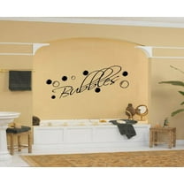 Decal ~ BUBBLES ~ WALL DECAL, HOME DECOR 9" X 30"