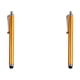 thumbnail image 3 of Injueey Bolígrafos capacitivos Resistente al desgaste Lápiz de pantalla táctil profesional Ligero Alta flexibilidad Stylus Escritura suave Oro 2Conjunto, 3 of 6
