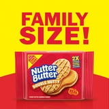 Nutter Butter Creamy Peanut Butter Sandwich Cookies in Pack, Double ...