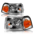 thumbnail image 1 of For 2001-2011 Ford Ranger Headlights+Corner Turn Signal Lights Pair Left+Right, 1 of 8