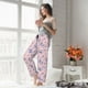 thumbnail image 5 of Balery Butterfly Pantalones de pijama para mujer, pijamas ultraligeros, pantalones de estar por casa-Small, 5 of 6