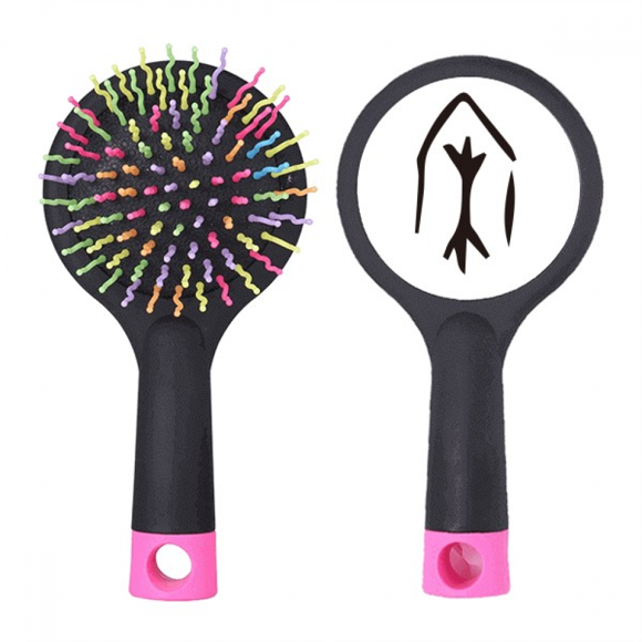 b inscription chinese surname character song Salon Detangling Hair Brush Cushion Base