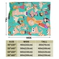 thumbnail image 3 of Phineas And Ferb Bed Blanket Air Conditioner Quilt Ultra Soft Flannel Blanket All Season Fuzzy Blanket Reversible Fluffy Plush Blanket 60"X50", 3 of 8
