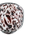 thumbnail image 2 of A&B Home Glass Vase with Maroon Tortoise Pattern 6.3" x 6.3" x 5.7", 2 of 6