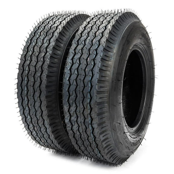 Ktaxon 2PCS 4.80-8 4PR Bias Trailer Tires, 4PR Golf Cart Tires,Tubeless