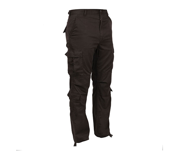Rothco Vintage Black Paratrooper Pants 
