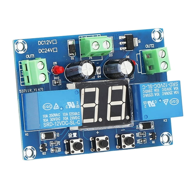 Tablero de RetRaso de Tiempo, Módulo de Retransmisión del Temporizador de Aplicacia Amplia DC 12V MEJOR CONTROL DE ESPUERTO DE BAJA POTENCIA PARA LED