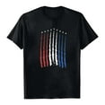 thumbnail image 5 of ORT Womens American Flag Shirt July 4th T-Shirt Graphic Tees Casual Short Sleeve Tee Top(Z1-Black,XL), 5 of 5