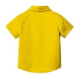 thumbnail image 3 of Sentuca Summer Boys Shirts Short Sleeve Button-down Shirts Casual Beach Graphic Tees for Kids Clothes Size 6 Years, 3 of 8