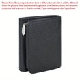 thumbnail image 1 of PENGX Mini Solid Color Short Clutch Wallet  Genuine Leather Women‘s Coin Purse  Fashion Credit Card Holder, 1 of 7