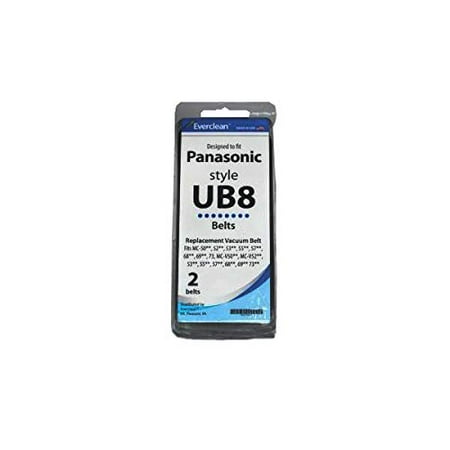 Panasonic 9 Series - Panasonic UB8, 5700, 6000 Series Vacuum Cleaner Everclean 2 Belt (Pack 1) # 60-3114-04