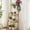 Hot Pink, variant on Flowering Geranium Artificial Hanging Vine - Realistic Fade-Proof Silk Flower for Wedding Arch, Home Balcony & Event Decor - White