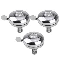 CATIEBYE Road Bike Bell Set, Easy Installation, Clear Tone, Safety Accessory, 3 Pieces for Cycling