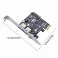 thumbnail image 5 of Multiports USB3.0 3.1 TypeC to PCIE X1/X4/X8/X16 Expansion Adapter Card, 5 of 9