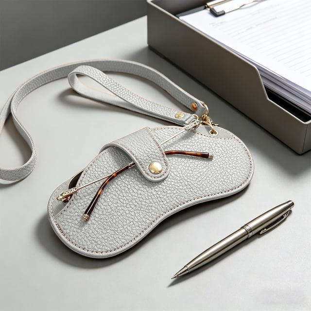 Eyeglasses Case Portable Sunglasses Holders Hard Shells Protective Pouch With Clip For Men Women Travel Car Storage For Glasses And Spectacles