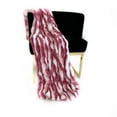 thumbnail image 3 of Plutus White Berry Snow Chinchilla Faux Fur Luxury Throw Blanket, 3 of 3
