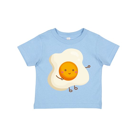 Inktastic Fried Egg Boys or Girls Toddler T-Shirt