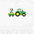 thumbnail image 4 of Inktastic Second Birthday Tractor Girls Toddler Dress, 4 of 5