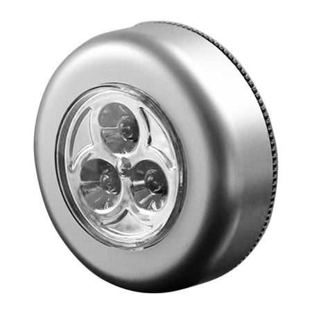 

KEFEI Portable Ceiling Downlight Energy Saving Round Mini 3 LED Recessed Light for Cabinet 1 Pack