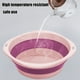thumbnail image 4 of Lavabo Plegable | Fregadero Portátil para Cocina, Camping y Viajes | Base Antideslizante | Azul Oscuro, Azul Claro, Rosa | 1 Unidad, 4 of 6