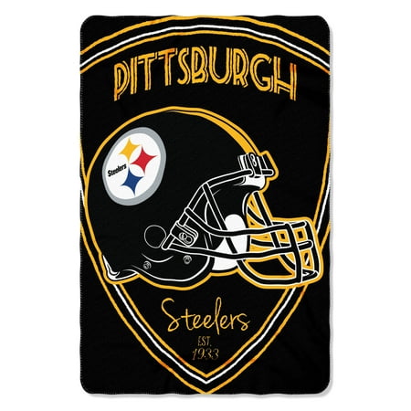 Pittsburgh Steelers Grilling - NFL - Pittsburgh Steelers , “Shield” 40”x 60” Fleece Throw