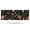 Colorful Mushroom Forest, variant on Colorful Mushroom Forest Black Pattern Bathroom Rugs Mat,Non Slip Microfiber Bathroom Rug,Rubber Backing,Soft Bathroom Mats for Bathroom Floor,Tub and Shower,17x27in(43x68cm)