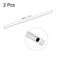 thumbnail image 2 of Uxcell 4mm OD 3mm Inner Dia 300mm Length 6063 Aluminum Round Tube 2 Pack, 2 of 5
