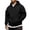 Black, variant on Men's Zip Up Fleece Hoodie Sweatshirt Casual Athletic Mens Hoodies Full Zipper Lightweight Jacket