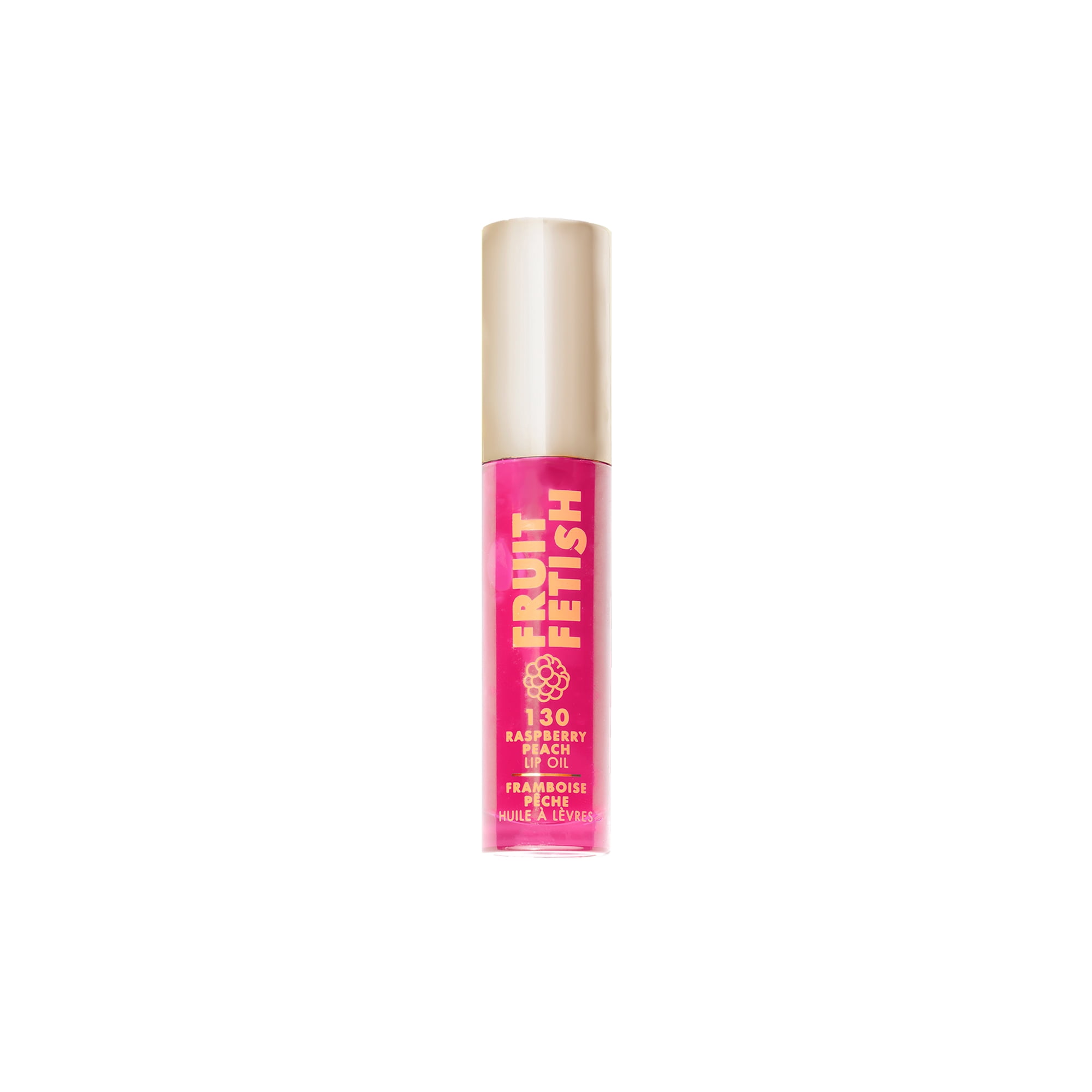 (2 pack) Milani Fruit Fetish Lip Oil, Raspberry Peach