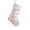 Multicolor, variant on XHKUYI White Christmas Stocking Hanging Ornament 19.3 inch, Plush Faux Fur Xmas Stocking with Silver Snowflake Sequin, Glitter Stocking Ornament for Christmas Tree Wall Fireplace Home Decor