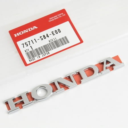 - Genuine OEM Honda OEM Acura Integra Type R (1998) Rear Emblem 75711-S84-E00 JDM