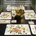 Cala Home Premium "Nature's Blessings" Art Table Mats, Decorative
