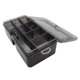 thumbnail image 4 of Caja Almacenamiento Plástico Transparente Caja Cebo Doble Capa Con Deflector Partición Extraíble, 4 of 9