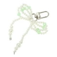 thumbnail image 5 of Unique Bargains 1 Pc Handbag Charms Keychains Faux Pearl Bow Bag Accessories Green, 5 of 5