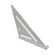 thumbnail image 1 of Regla triangular de alta precisión Medidores de estructura de construcción para ingeniero carpintero Blanco Sharpla regla triangular, 1 of 6